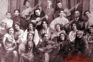 Цыганский ансамбль, В. Дальский, 1932 г.