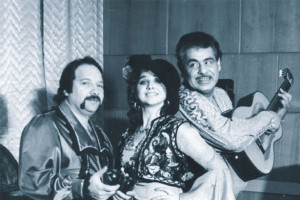 Трио “Ромэн”: Георгий Квик, Играф Иошка и Татьяна Комова