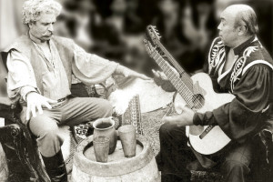 Александр Оглу и Николай Волшанинов, на съемках фильма