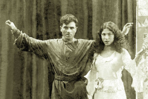 Брат и сестра — Николай Ваштак и Раида Петрович, 1938 г.