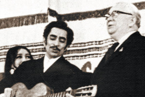 Василий Туманский и Михаил Яншин