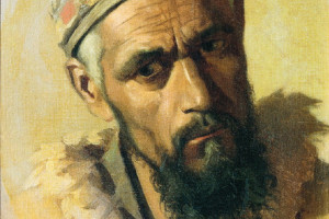 "Портрет цыгана", Верещагин В.В., 1870г.