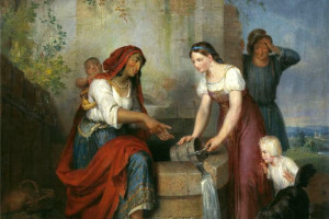 "Цыганский табор", Войцех Герсон (Польша), 1868 г.