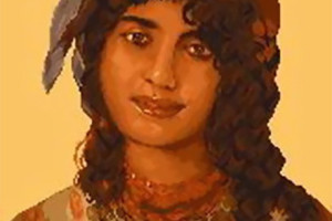 "Портрет цыганки", Григореску Николае Ион (Румыния)