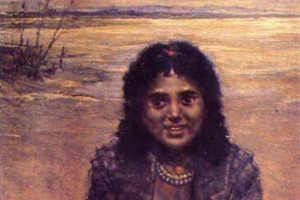 "Цыганская девушка в халате", Антони Козакевич (Польша), 1909г.