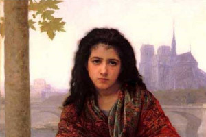 "Цыганка", В. Бугро (Франция), 1890г.