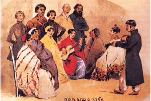 "Цыгане", Князь Г.Г. Гагарин, между 1834-1840гг