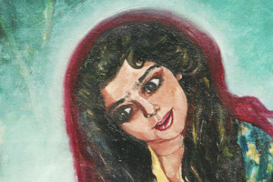 "Цыганская Мадонна", Карлис Рудевич, 1993г.
