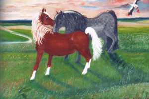 "Пастбище", Карлис Рудевич, 1998г.