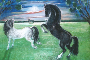 "Полнолуние", Карлис Рудевич, 1997г.