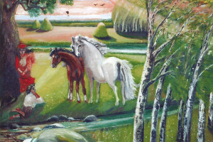 "Идилль", Карлис Рудевич, 1990г.