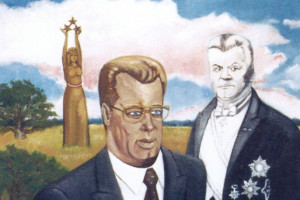"Латвийский дубы", Карлис Рудевич, 1999г.