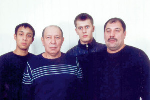 М. Д. Бауров с родственниками