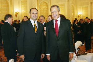 А. Н. Бариев с С. В. Лавровым