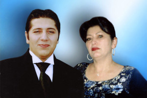 Сын и мать: Пётр Александрович и Надежда Михайловна Горбатенко